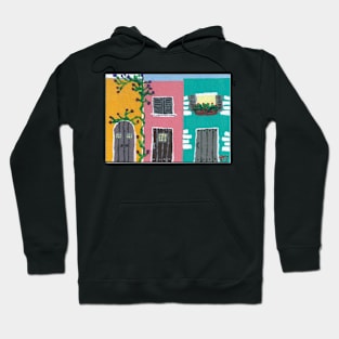 Old San Juan Painting Hoodie